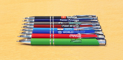 Electra Soft Touch Ballpoint Pens